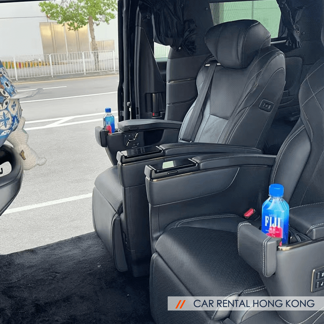 Toyota Alphard interior Hong Kong to Zhuhai